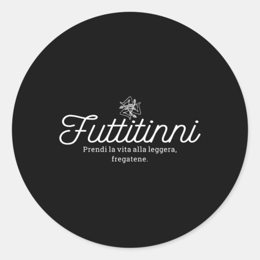 フッティンニシチリアワードシチリアイタリアのイタリアのイタリア ラウンドシール (正面)