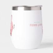 フットディのウォーターボトル (左面)