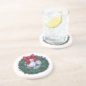 フットバルクリスマス コースター (側面)