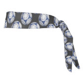 フットバル模様 タイヘッドバンド (回転90)