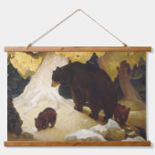 フットヒルズの秋のタペストリー 吊り下げ型タペストリー (正面)