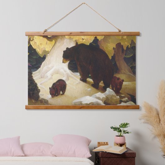 フットヒルズの秋のタペストリー 吊り下げ型タペストリー (寝室)