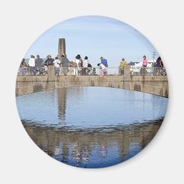 フットブリッジオーバーレイクアスベリーパークNJ マグネット