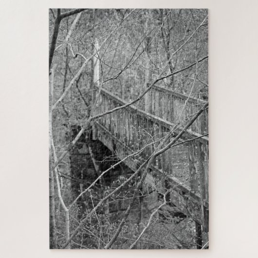 フットブリッジ遺跡,ダンフリットとゲロウェイ,スコットランド ジグソーパズル (縦)