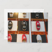 フットプリントシューはがき ポストカード (正面/裏面)