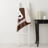 フットボパーソナライズされたールブランケット名、番号 シェルパブランケット (インサイチュ)