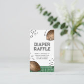 フットボールおむつラッフルカード エンクロージャーカード (スタンド正面)