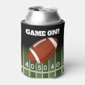 フットボールおよびフィールド・ヤード・ライン 缶クーラー (缶正面)
