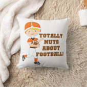 フットボールが大好き クッション (ブランケット)