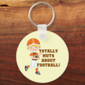 フットボールについて全くくだらない キーホルダー (正面)