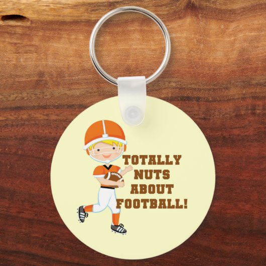フットボールについて全くくだらない キーホルダー (正面)