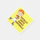 フットボールについて全くくだらない スタンダードカクテルナプキン (角)