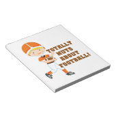 フットボールについて全くくだらない ノートパッド (アングル)