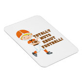 フットボールについて全くくだらない マグネット (右側)