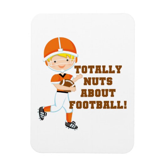 フットボールについて全くくだらない マグネット (縦)