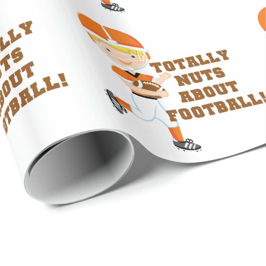 フットボールについて全くくだらない ラッピングペーパー (ロールコーナー)