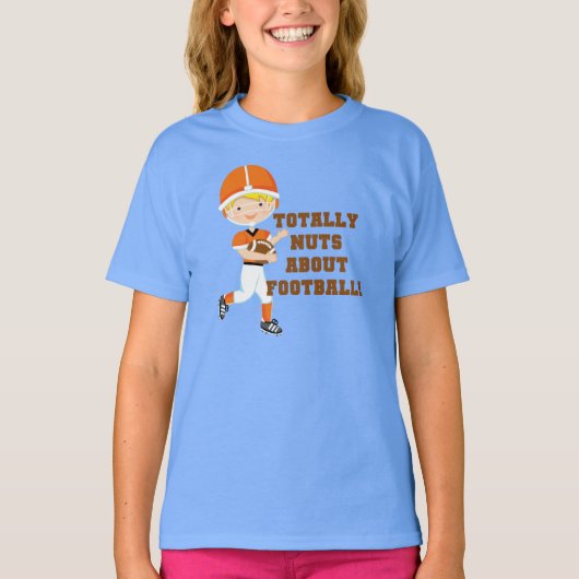 フットボールについて全くくだらない Tシャツ (正面)