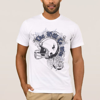フットボールに勝ちます Tシャツ