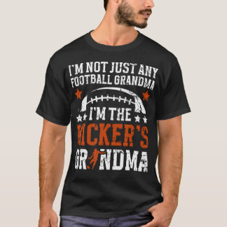 フットボールのキッカーのフットボールのキッカーの祖母 Tシャツ