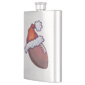 フットボールのクリスマス フラスク (左)