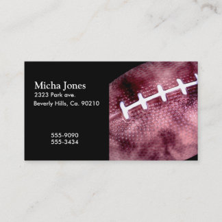 フットボールのグランジなスタイル 名刺
