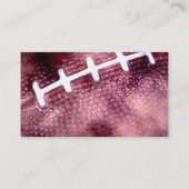 フットボールのグランジなスタイル 名刺 (裏面)