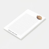 フットボールのコーチは名前4 x 6を加えます ポストイット (アングル)