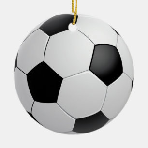 フットボールのサッカーのオーナメント セラミックオーナメント