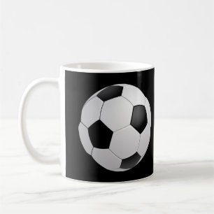 フットボールのサッカーのマグ コーヒーマグカップ