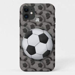 フットボールのサッカーのiPhone 5の場合 iPhone 11 ケース