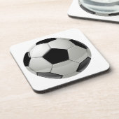 フットボールのサッカーボール コースター (左側)