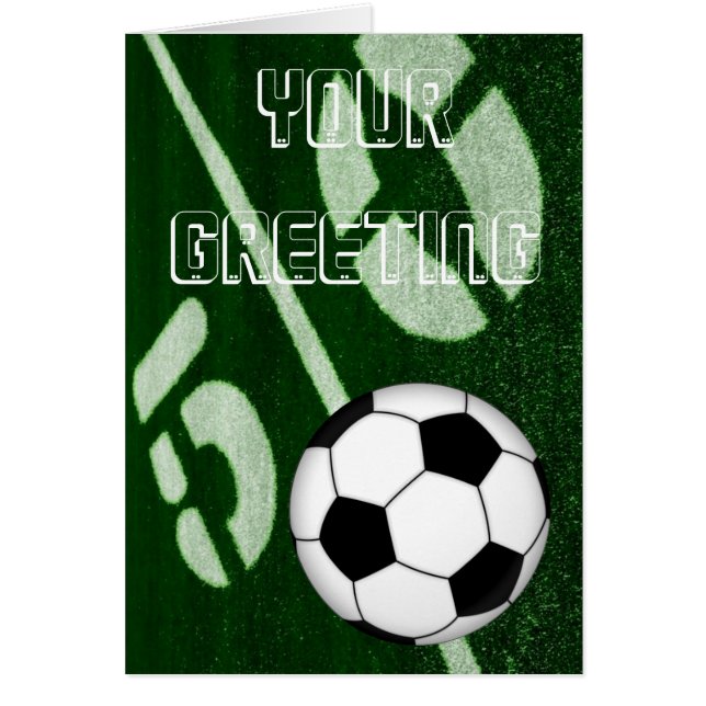 フットボールのサッカー (正面)