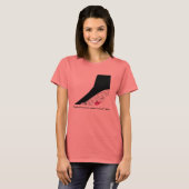 フットボールのシーズンは決して良く見えなかった。 Tシャツ (正面フル)