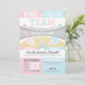 フットボールのスポーツの性は招待状を明らかにします 招待状 (スタンド正面)