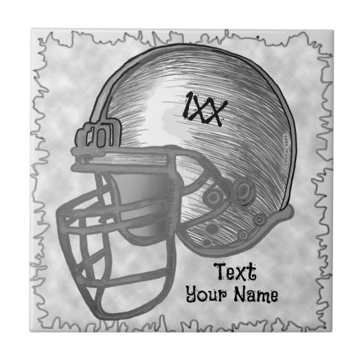 フットボールのスポーツ タイル (正面)