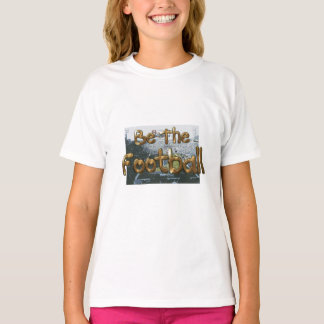 フットボールのスローガン Tシャツ