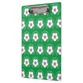 フットボールのチームがグリーンフットボールのコーチに クリップボード (左)