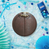 フットボールのデザート ペーパープレート (パーティー)