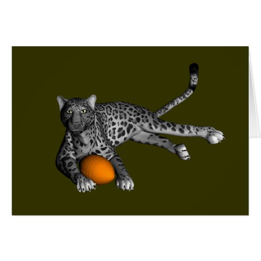 フットボールのパンサー (正面横)