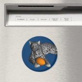 フットボールのパンサー マグネット (インサイチュ (食洗機))