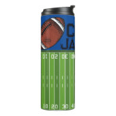 フットボールのフィールドコーチパーソナライズされた タンブラー (回転左)