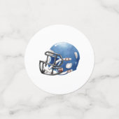 フットボールのベビーシャワー コンフェッティ (スモール正面)