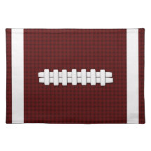 フットボールのランチョンマット