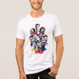 フットボールの伝説トップ10 WPAPコレクション トライブレンドTシャツ