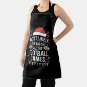 フットボールの全ての試合クリスマスを見る可能性が最も高い エプロン (インサイチュ)
