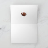 フットボールの切り裂き カード (内部)