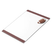 フットボールの切り裂き ノートパッド (アングル)