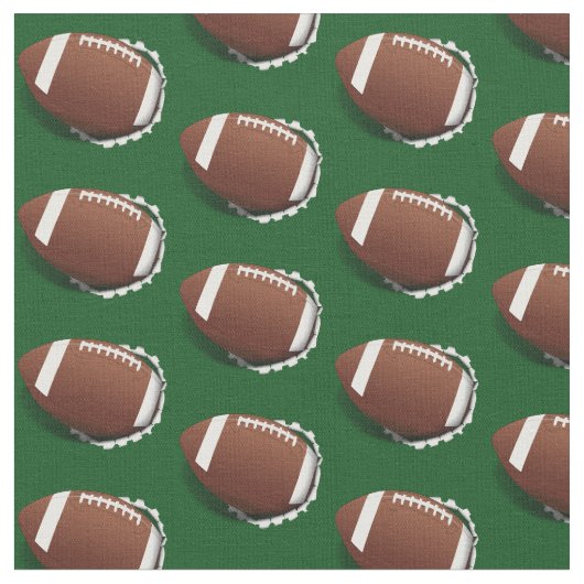 フットボールの切り裂き ファブリック (クローズアップ)