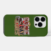 フットボールの季節到来 iPhoneケース (裏面横)