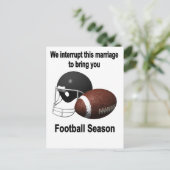 フットボールの季節 ポストカード (スタンド正面)